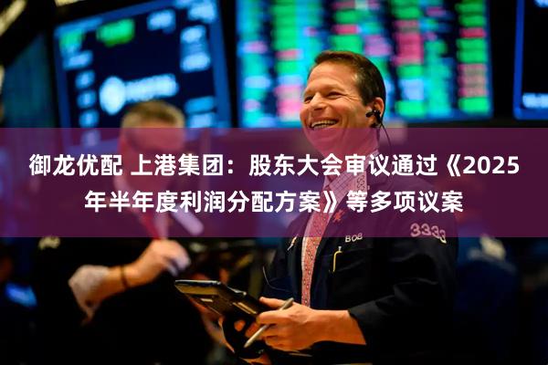 御龙优配 上港集团：股东大会审议通过《2025年半年度利润分配方案》等多项议案